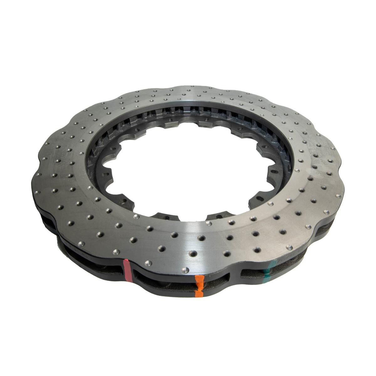 5000 Rotor Cross Drilled/Dimpled KP WAVE Disc 365mm x 34mm [ Audi R8-RS5 F & Audi RS Q3 14-> F ] NAS Nuts Included, , scaau_hi-res