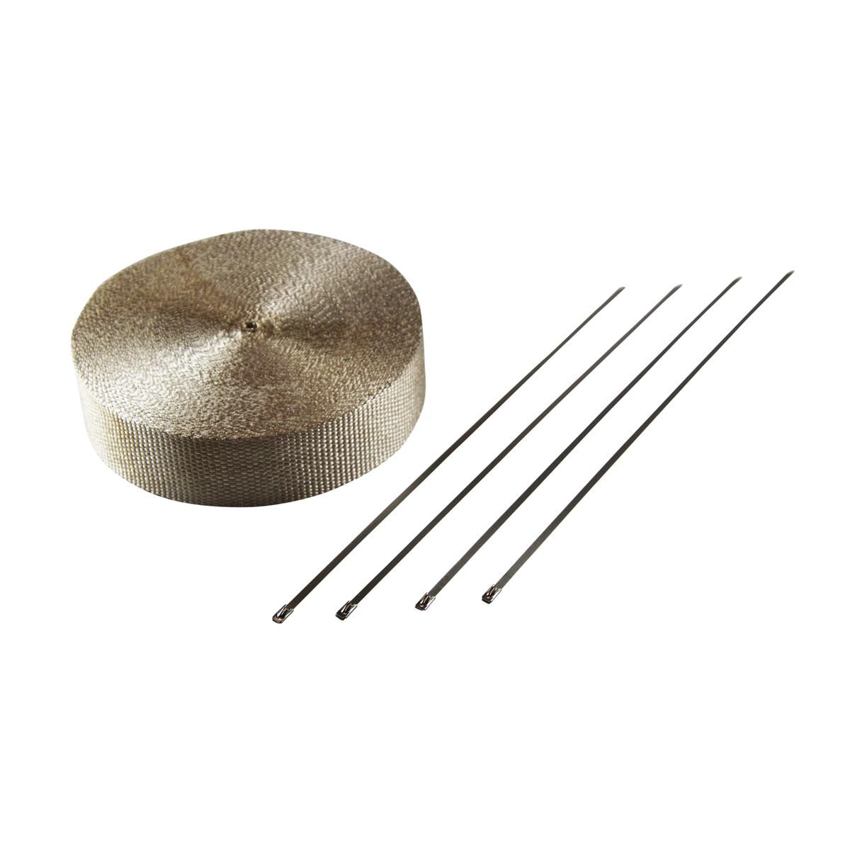 Exhaust Wrap 100ft x 2 Inch with 4 Lock tie, , scaau_hi-res