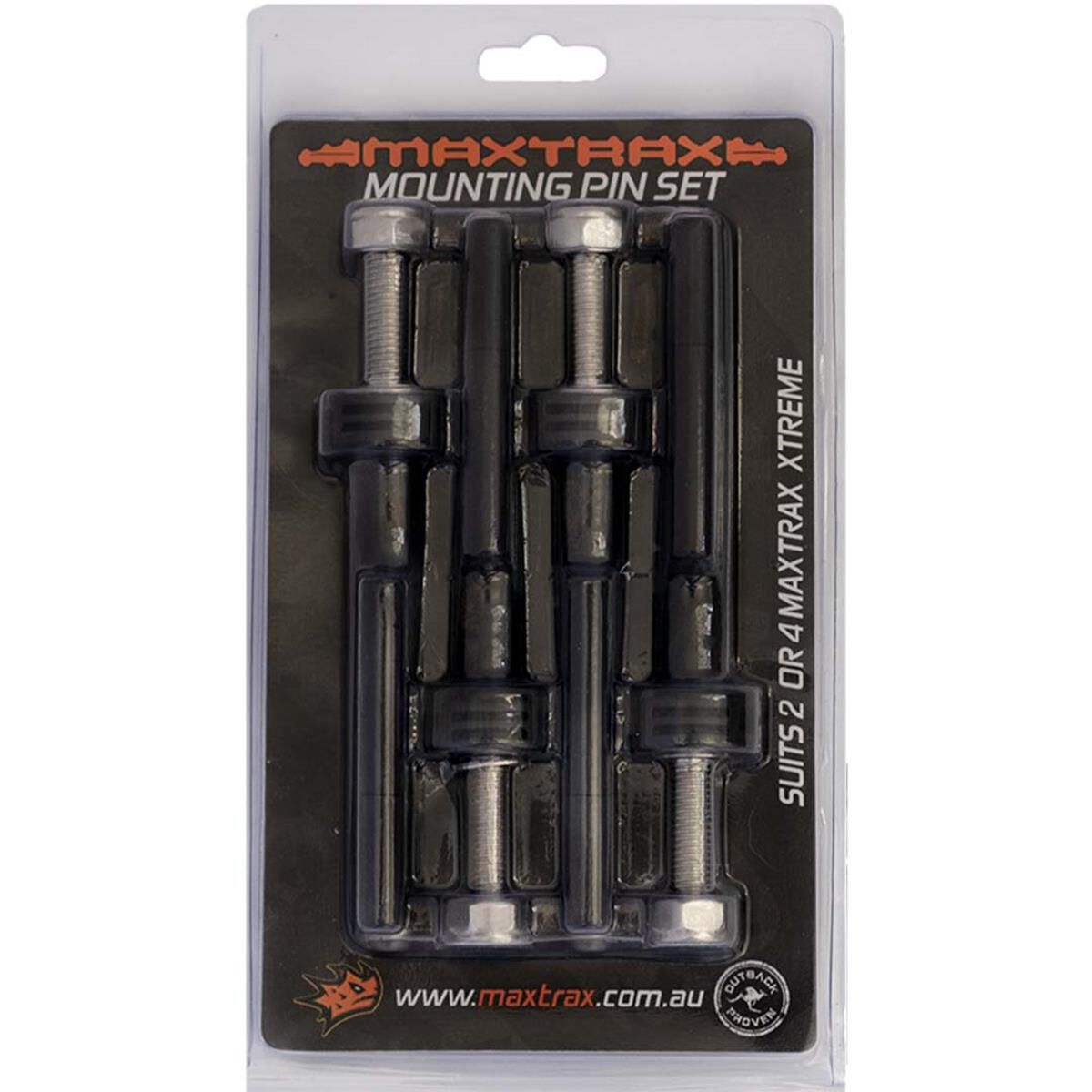 Maxtrax mounting pins store supercheap