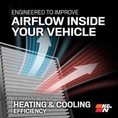 VF2001 K&N CABIN AIR FILTER, , scaau_hi-res