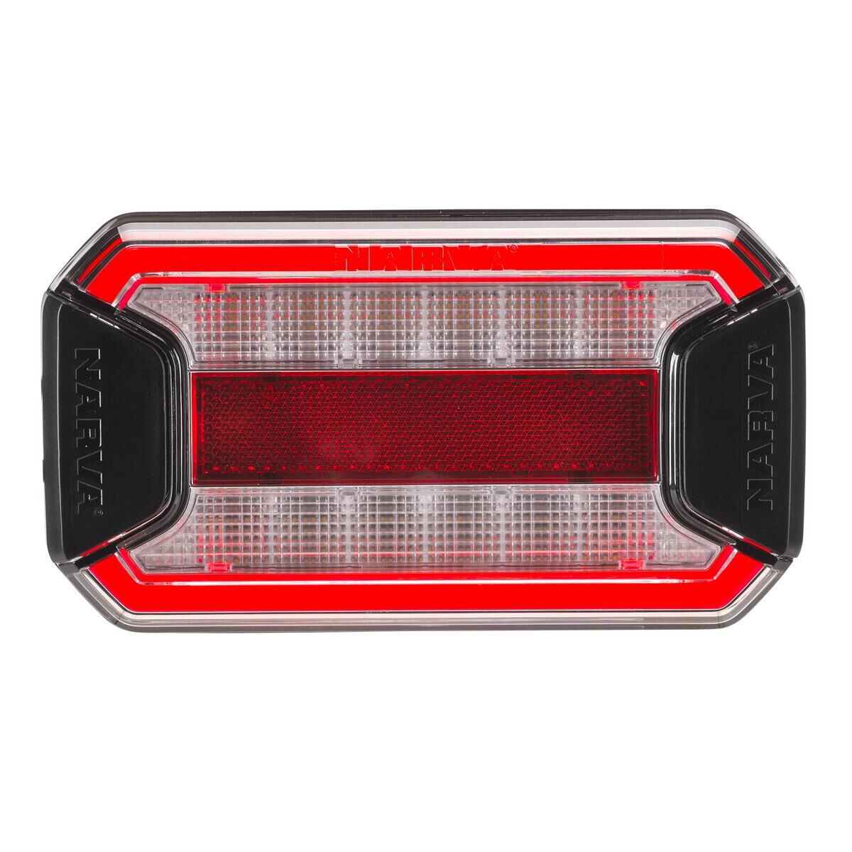 Narva 9-33 Volt LED Tail and Rerverse Lamp with In-Built Reflector, Clear Lens and 0.5m of Hard-Wired Cable, , scaau_hi-res