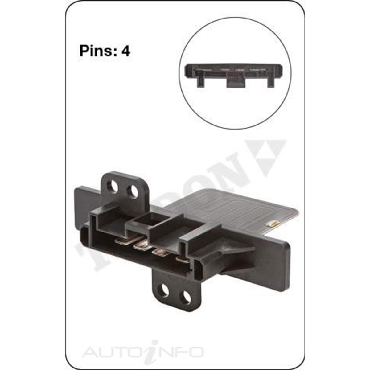TRIDON HEATER FAN RESISTOR, , scaau_hi-res