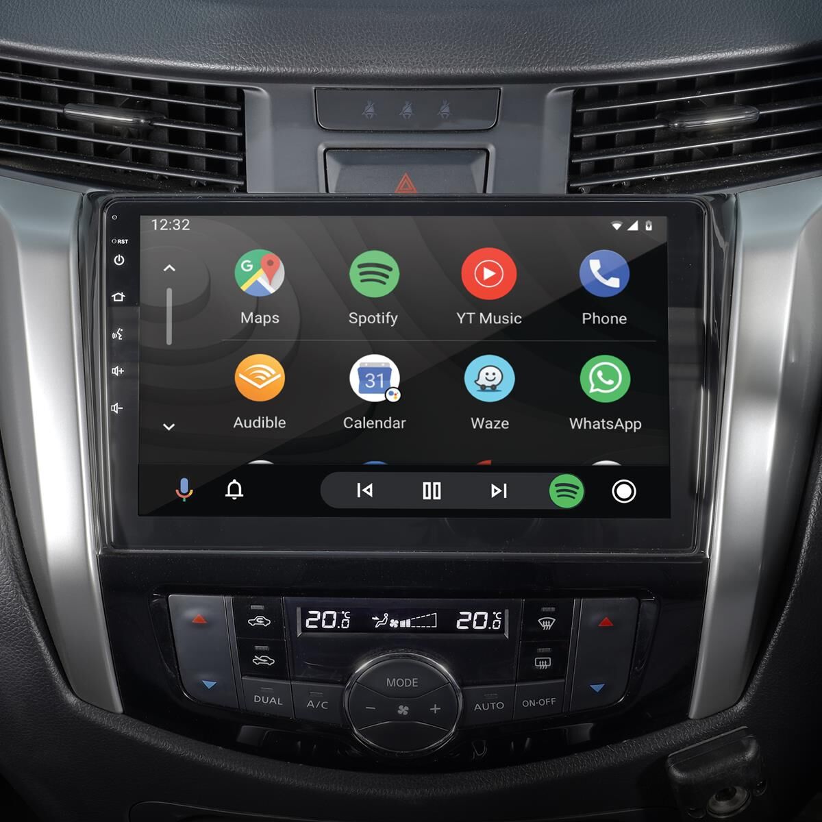 10" MULTIMEDIA RECEIVER TO SUIT NISSAN NAVARA (2018-2019), , scaau_hi-res