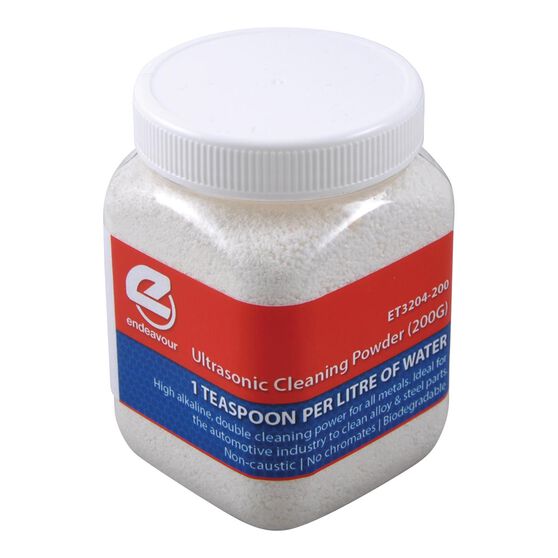 Endeavour Ultrasonic Cleaning Powder 200g, ET3204200 Supercheap Auto