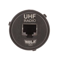 RJ45 UHF RADIO SOCKET ROUND UNIVERSAL 29mm DIA, , scaau_hi-res