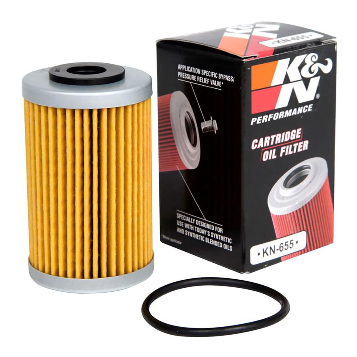 K&N OIL FILTER KN-655, , scaau_hi-res