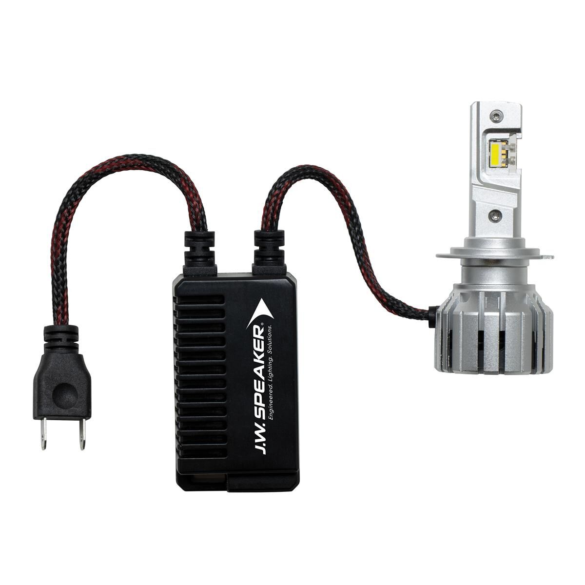 LED H7 HEADLIGHT KIT 12V 50W 5700K 5000LM EACH GLOBE EVO10K, , scaau_hi-res