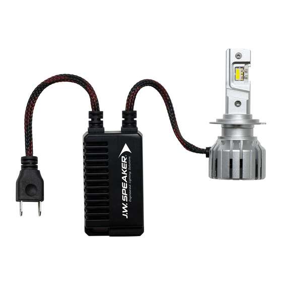 LED H7 HEADLIGHT KIT 12V 50W 5700K 5000LM EACH GLOBE EVO10K, , scaau_hi-res