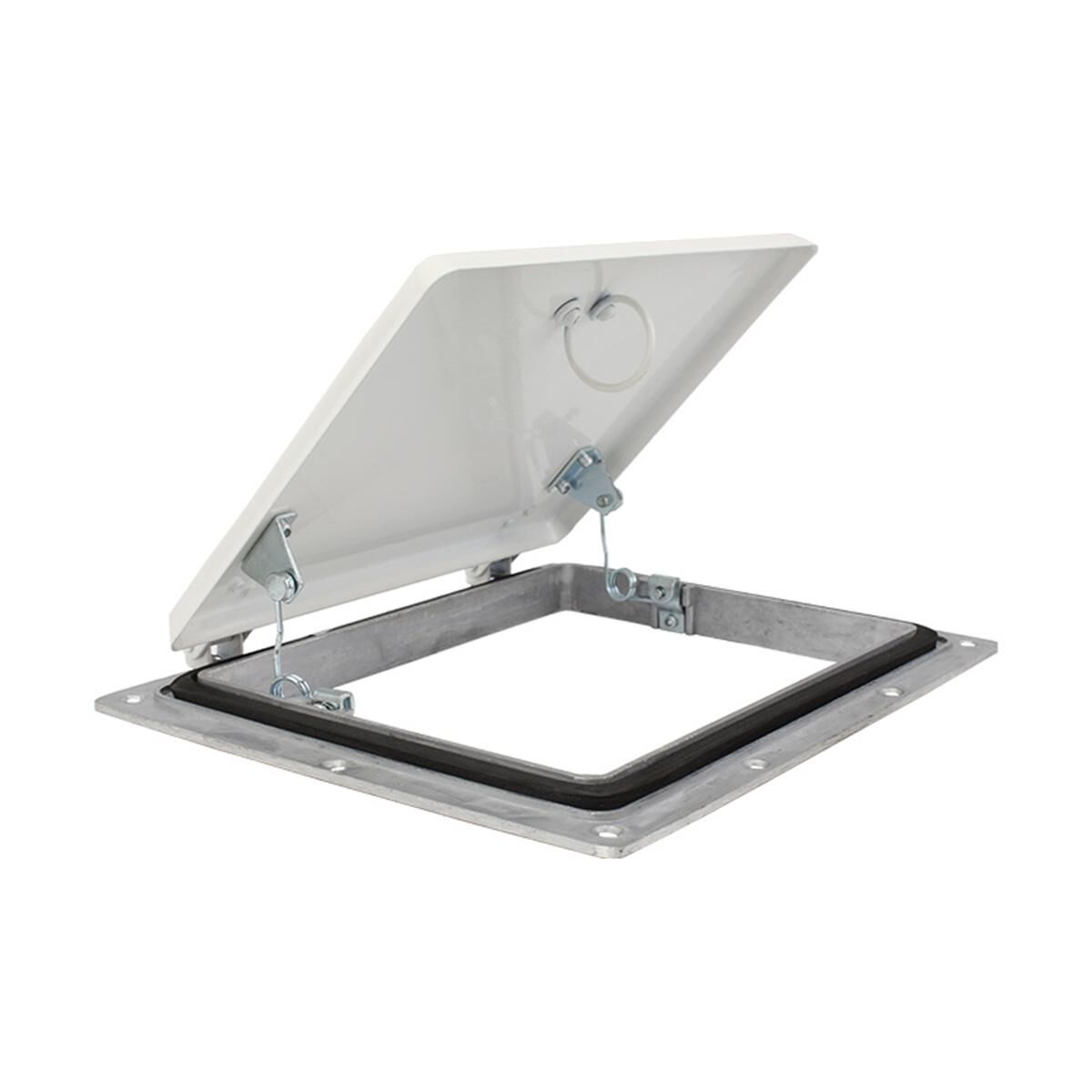 Sunrise Trailer Roof Vent 219 x 167mm Opening Large White, , scaau_hi-res
