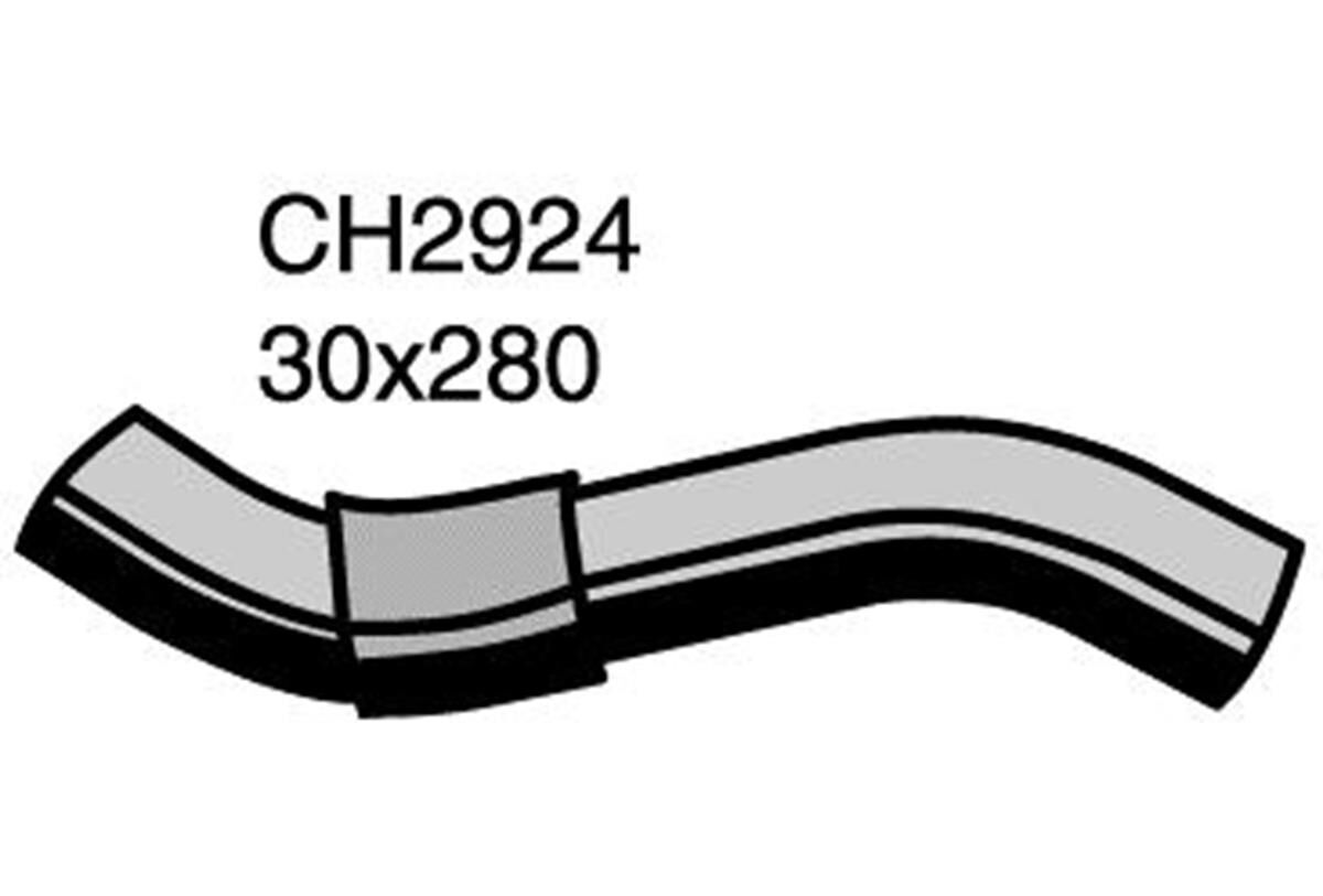 Radiator Upper Hose  - DAIHATSU FEROZA . - 1.6L I4  PETROL - Manual & Auto, , scaau_hi-res