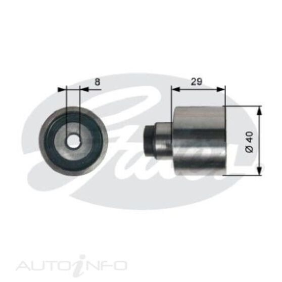 T42309 SBDS IDLER PULLEY, , scaau_hi-res