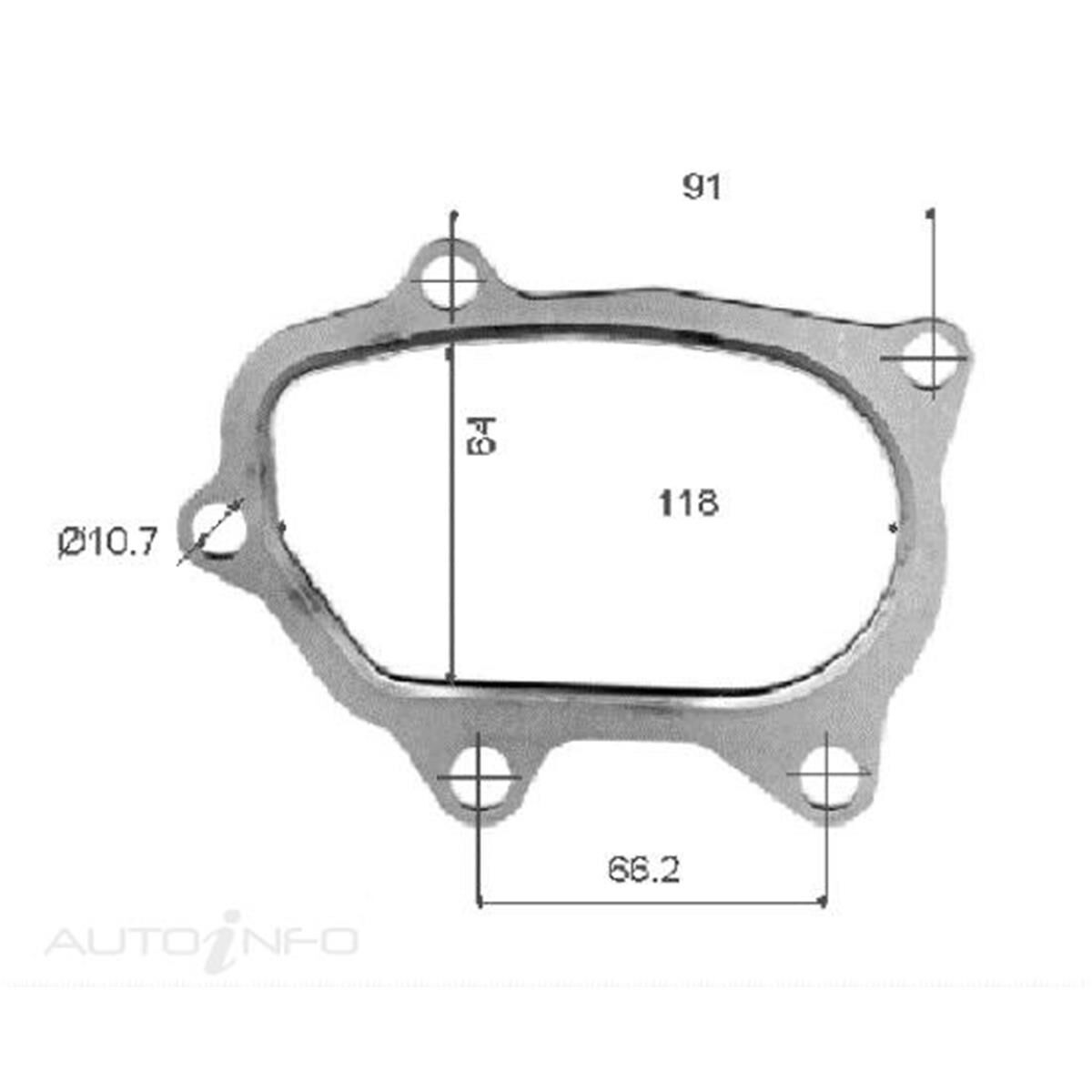 TURBO FLANGE SUBARU, , scaau_hi-res