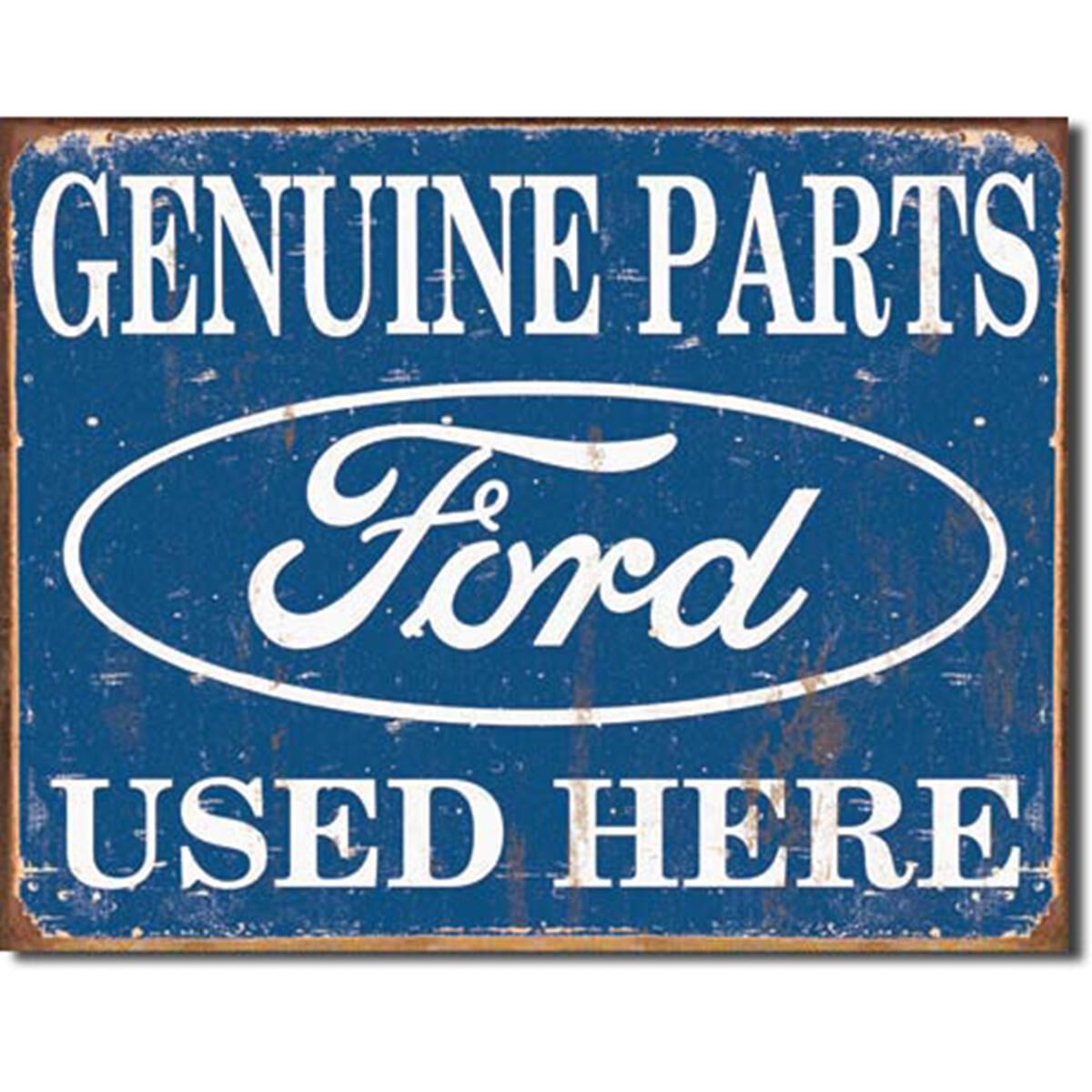Sign-Ford Parts Used Here, , scaau_hi-res