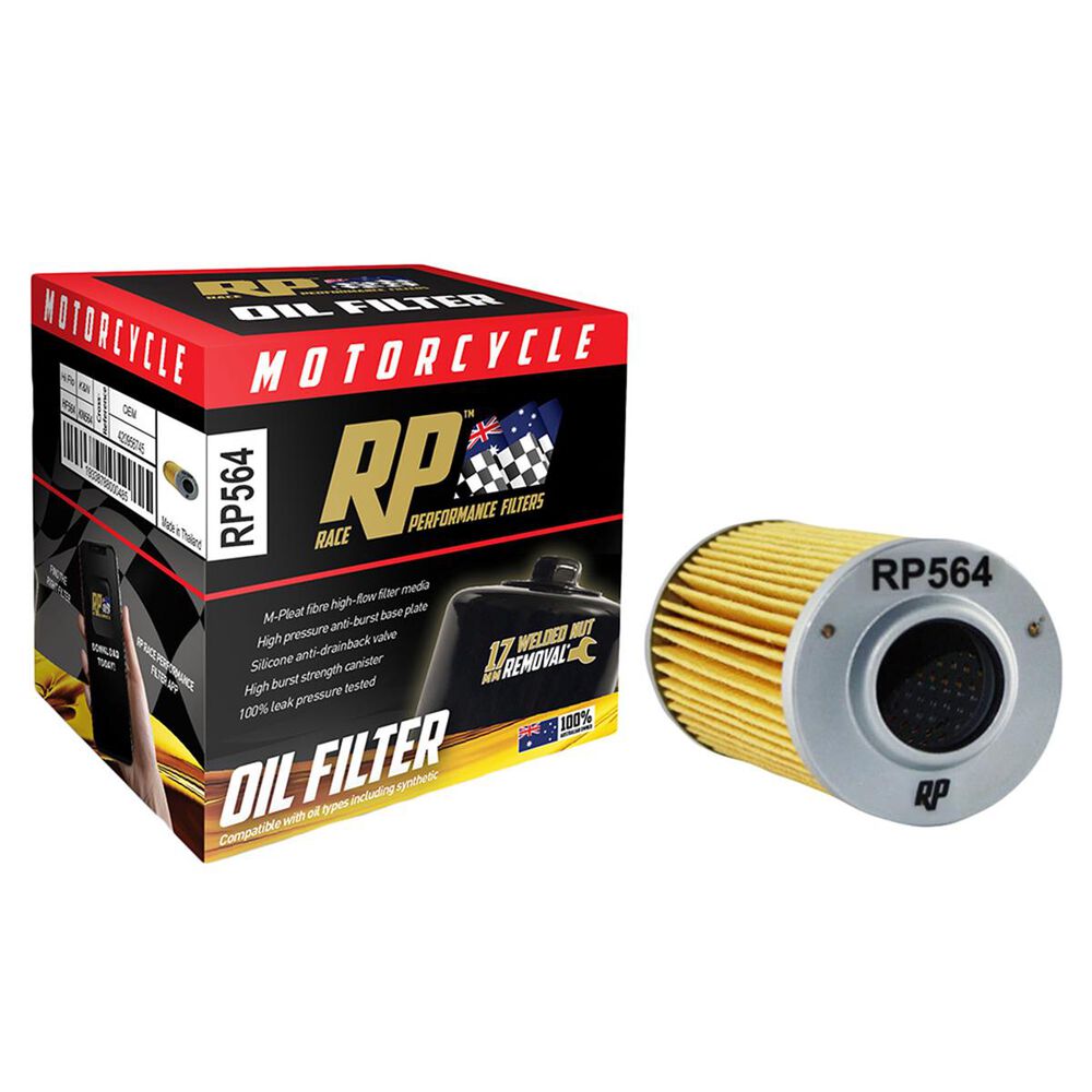 Race Performance Motorcycle Oil Filter RP564 Supercheap Auto
