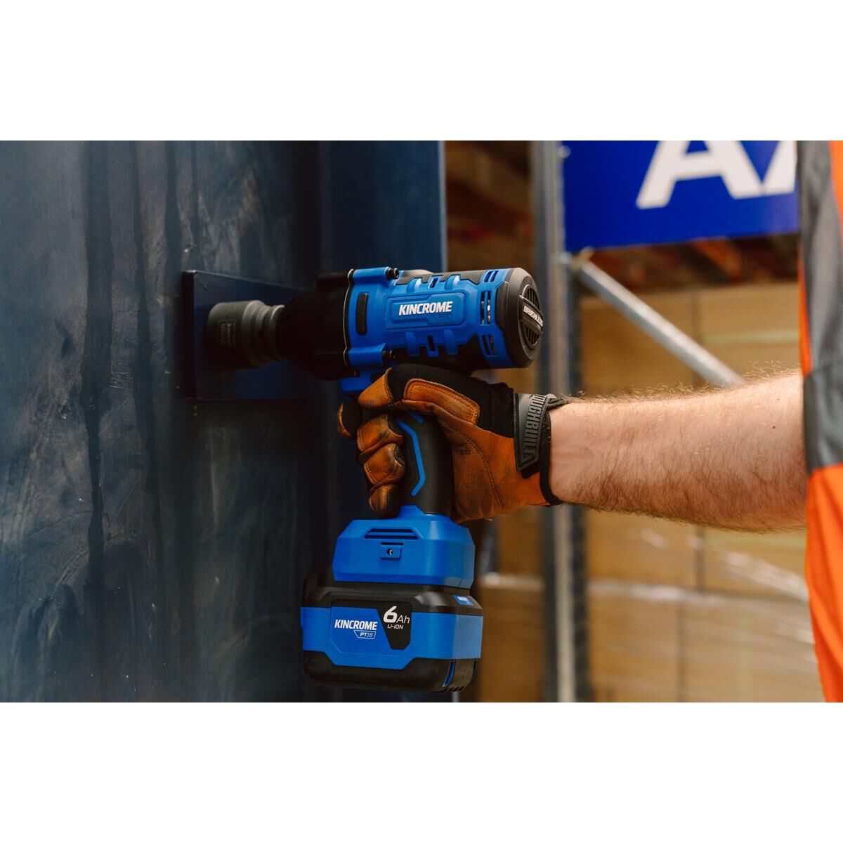 KINCROME PT18 18V BRUSHLESS 3/4" 1625 NM IMPACT WRENCH SKIN, , scaau_hi-res