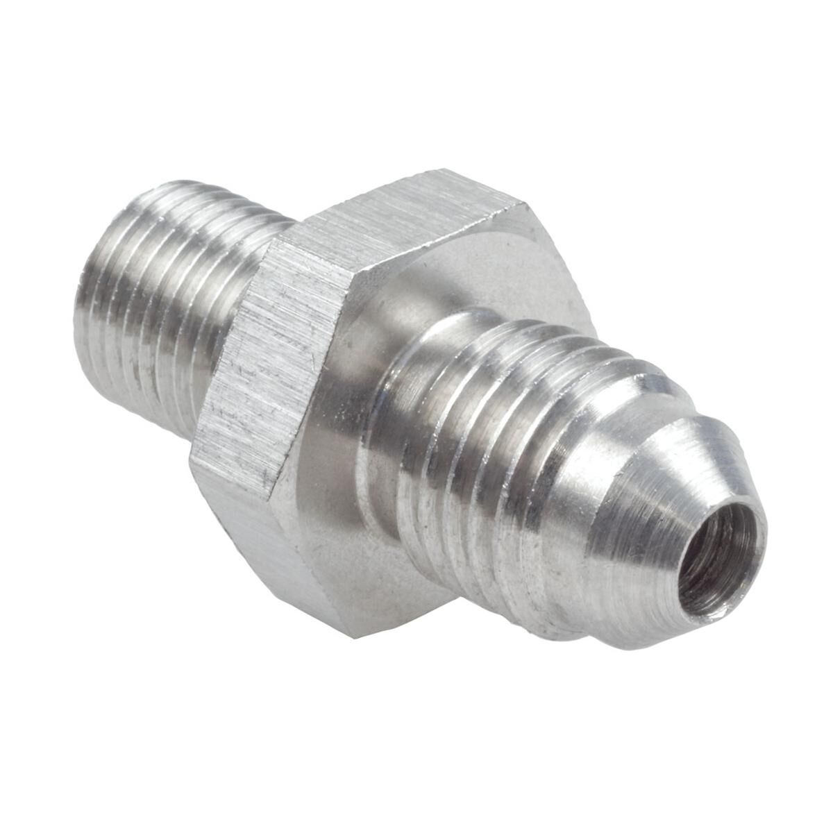 METRIC MALE M8X1.0 TO MALE FLARE AN-3 STAINLESS STEEL (DUAL SEAL), , scaau_hi-res