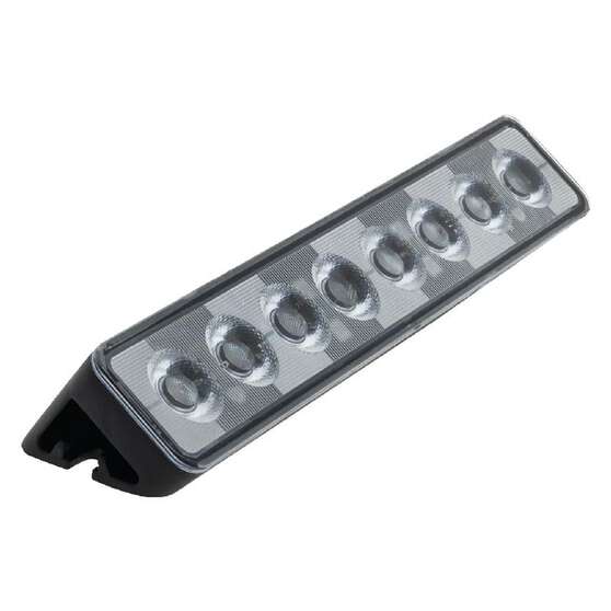 LED ANGLED WORKLAMP FLOOD BEAM70 Deg 9-36V 48W 8 LEDs BLACKHSNG 5,600 Lumens, , scaau_hi-res