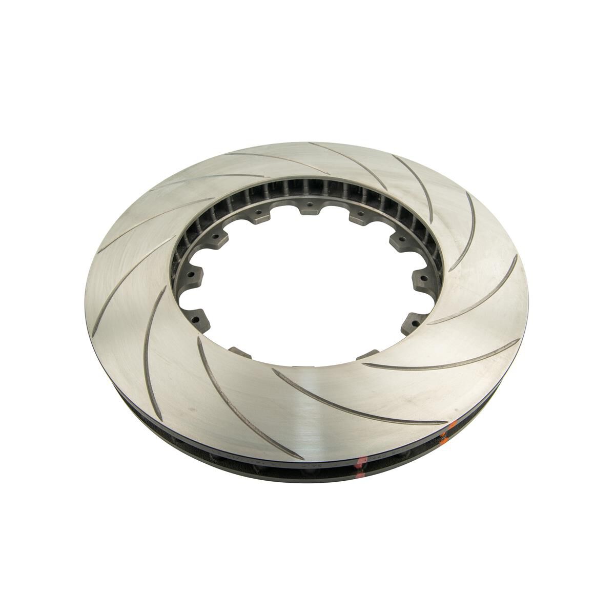 5000 ROTOR CURVED SLOT LEFT - KP 378MM X 36MM ( HSV VE W427 YELLOW CALIPER ONLY STRAP DRIVE REPLACEMENT ) NAS NUTS INCLUDED, , scaau_hi-res