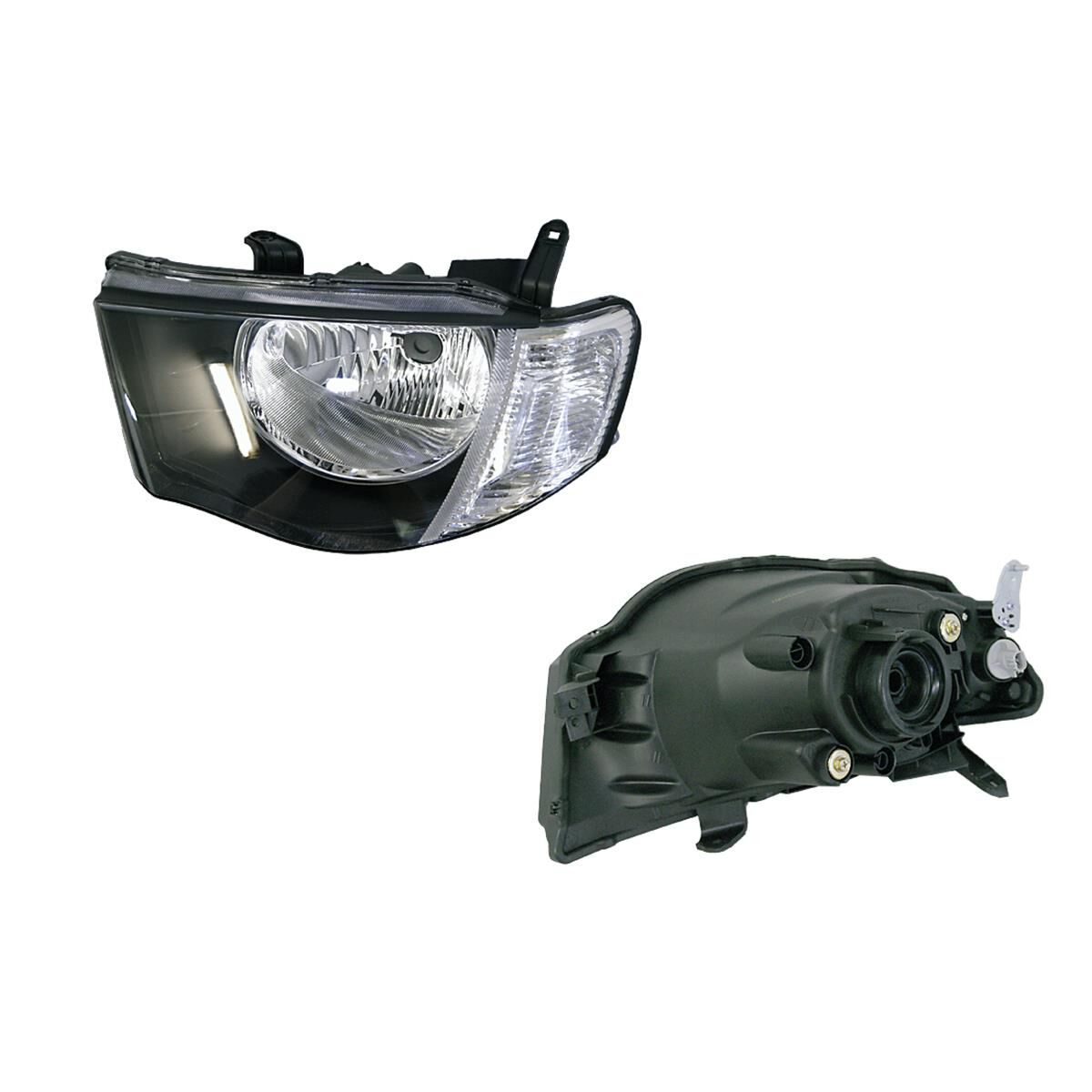 MITSUBISHI TRITON  MN  08/2009 ~12/2014  HEADLIGHT  LEFT HAND SIDE, , scaau_hi-res