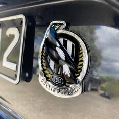 AFL COLLINGWOOD MAGPIES 3D CHROME CAR EMBLEM, , scaau_hi-res