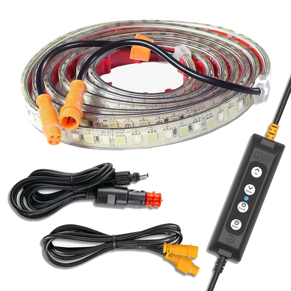 2M STICK-ON TRI-COLOUR LED FLEXIBLE TAPE LIGHT, , scaau_hi-res