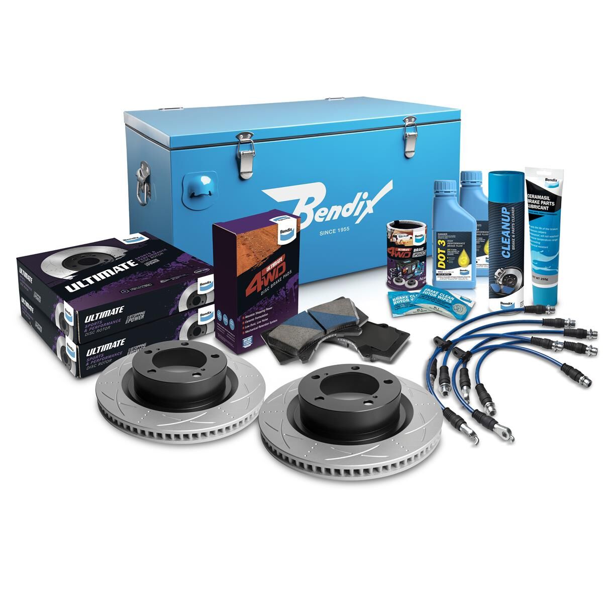 ULTIMATE 4WD BRAKE UPGRADE KIT U4WD-BUK17+2, , scaau_hi-res