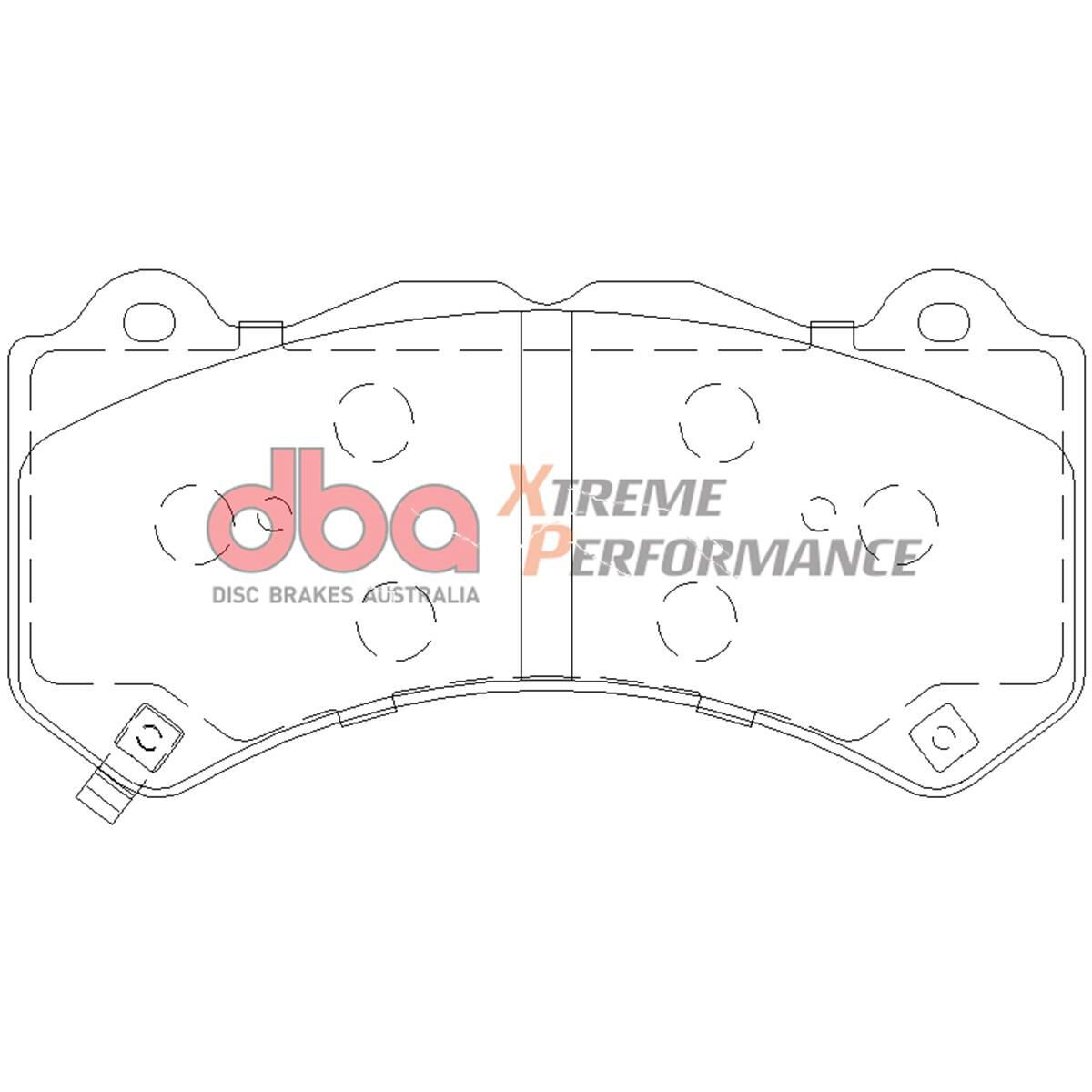 DBA XP PERFORMANCE BRAKE PADS Jeep SRT F, , scaau_hi-res