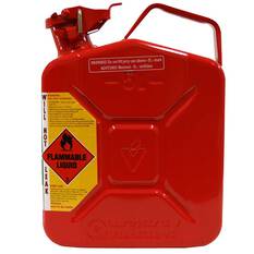 METAL JERRY CAN 5 L RED CARTON QTY 2, , scaau_hi-res