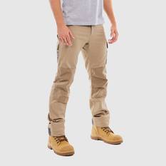 TRADIE FLEX CONTRAST CARGO PANT KHAKI 77, , scaau_hi-res