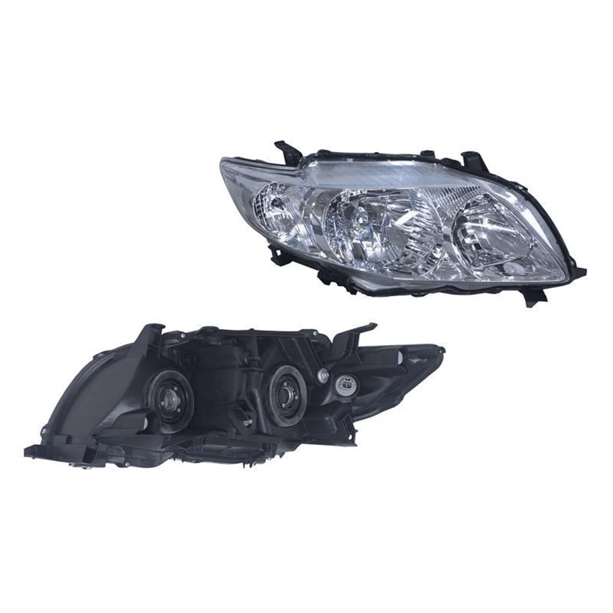 TOYOTA COROLLA SEDAN  ZRE152  05/2007 ~ 09/2009  HALOGEN HEADLIGHT  RIGHT HAND SIDE, , scaau_hi-res