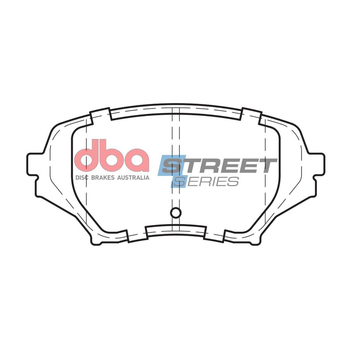DBA SS STREET SERIES BRAKE PADS [ Mazda MX-5 2005 - 2014 F ], , scaau_hi-res