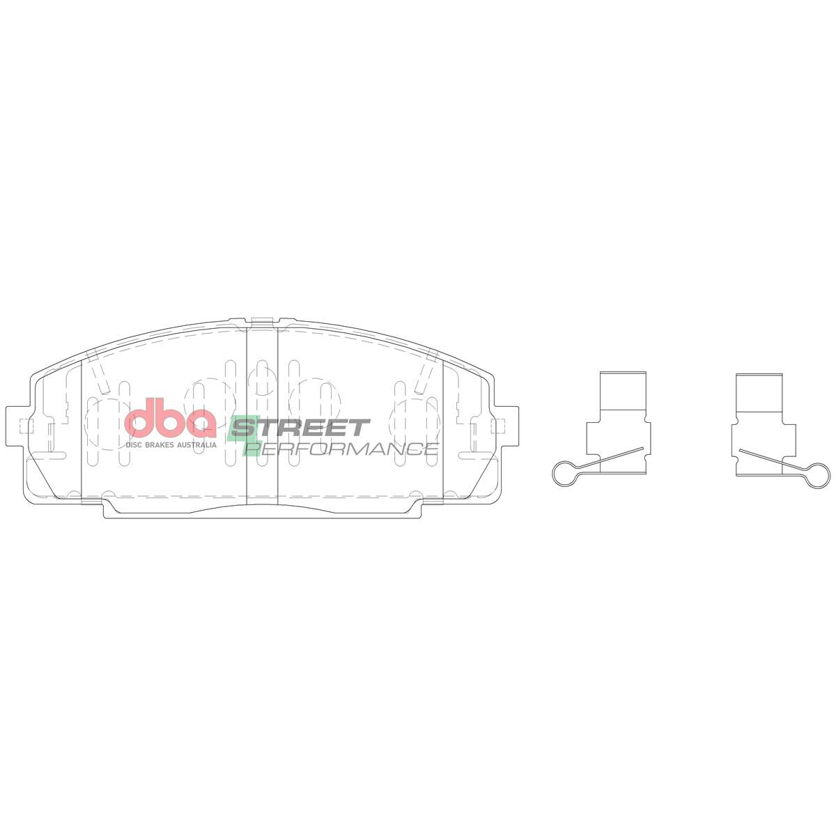 DBA SP PERFORMANCE BRAKE PADS [ TOYOTA 1993-2006 F ], , scaau_hi-res
