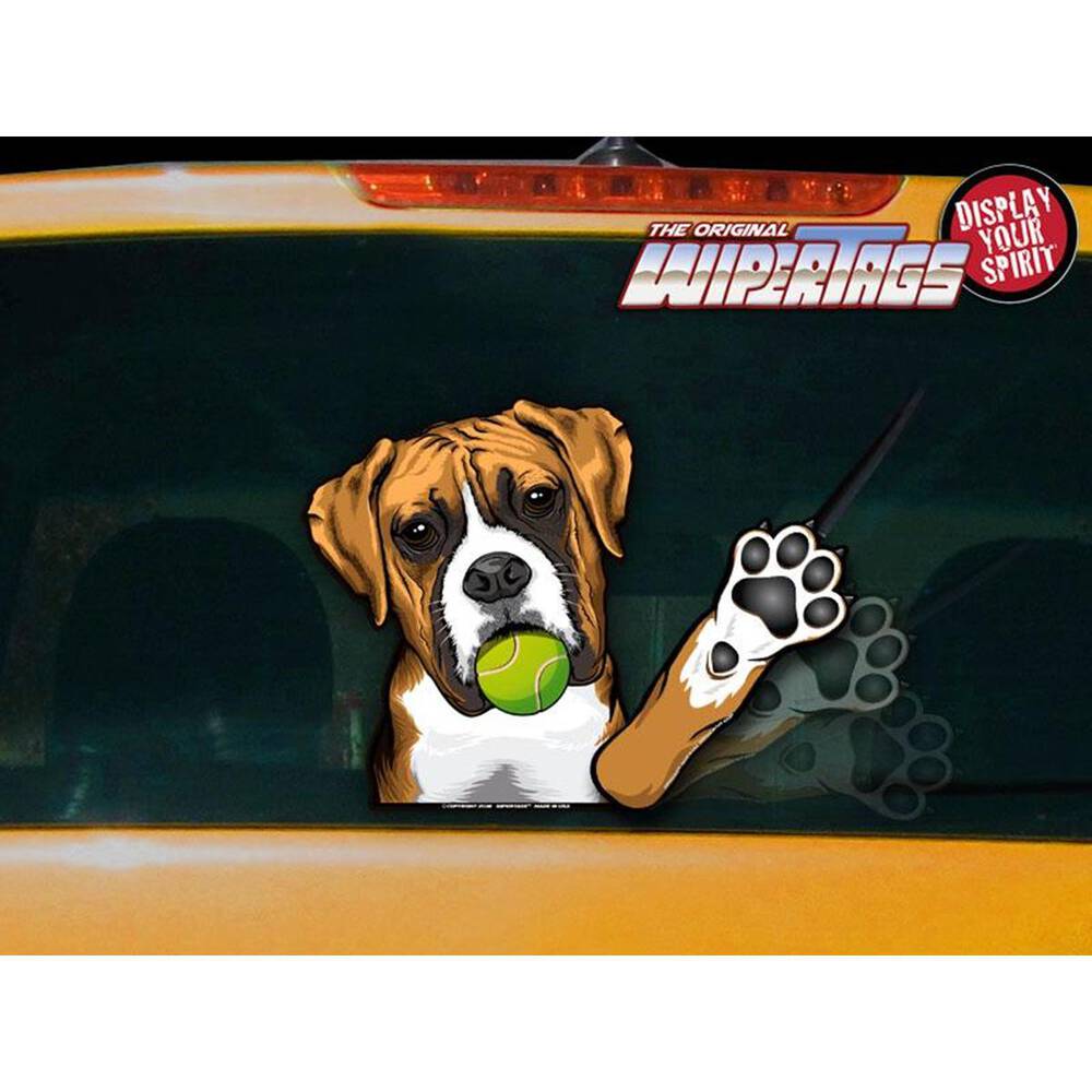 WiperTags Rear Window Blade Cover - Dog Boxer | Supercheap Auto
