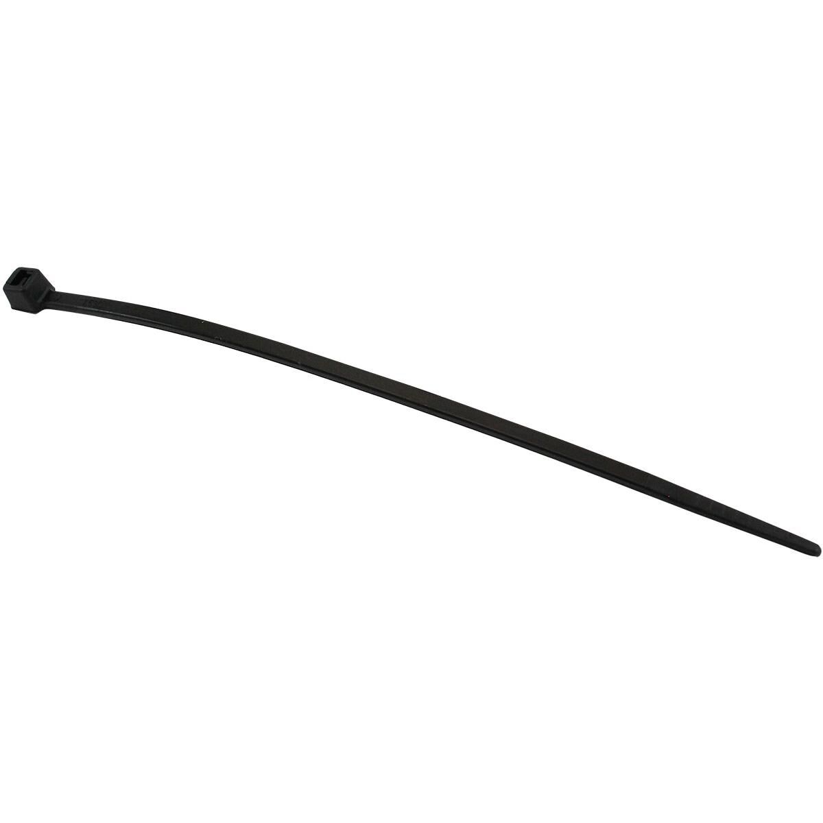 HIGH TEMP CABLE TIES 2.5X100MM25 PACK BLACK ZIP TIE PA46, , scaau_hi-res