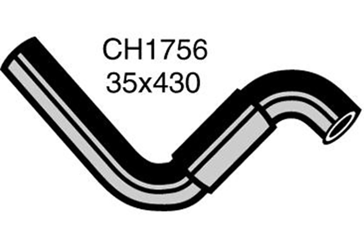 Radiator Lower Hose  - FORD CAPRI SA - 1.6L I4  PETROL - Manual & Auto, , scaau_hi-res