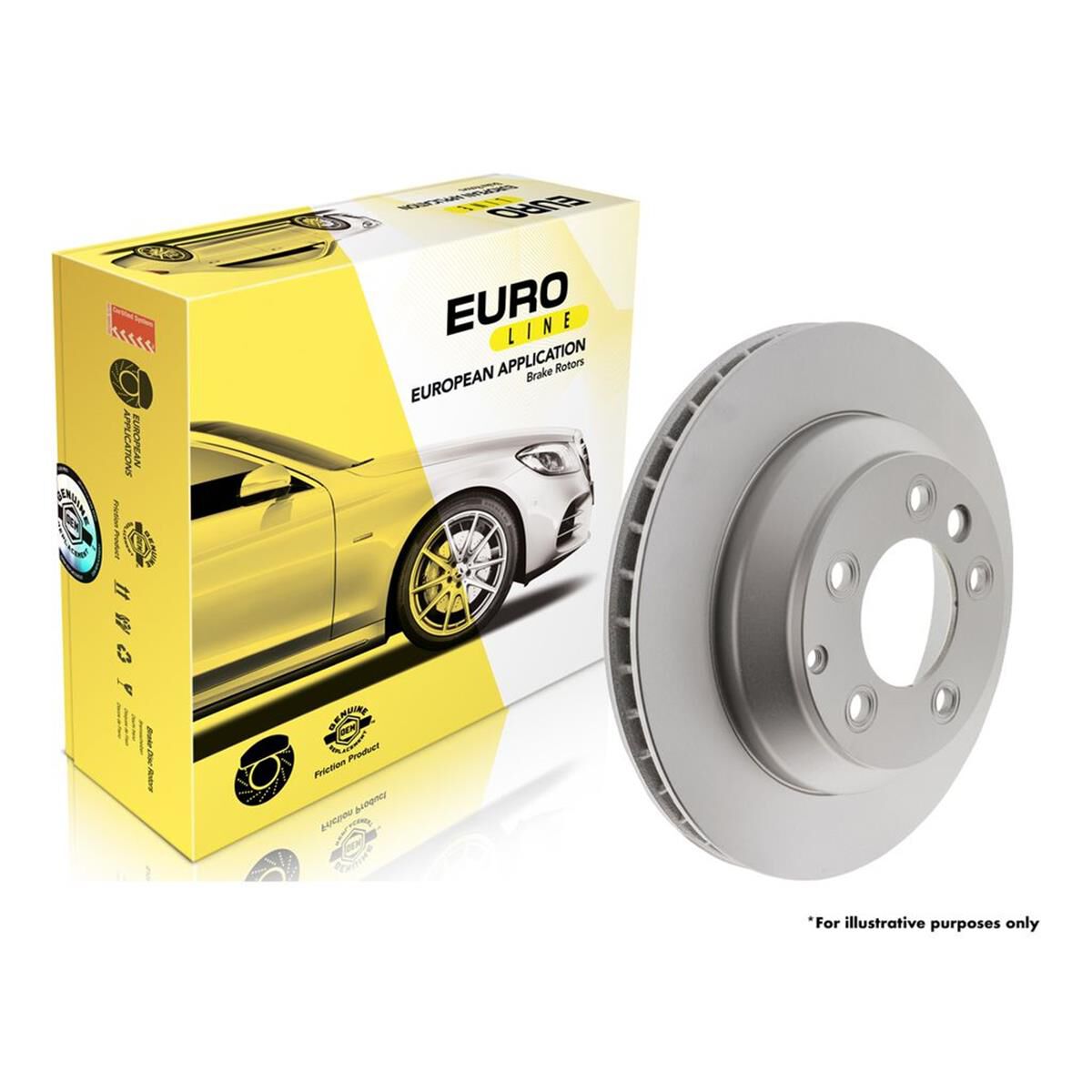 EURO-LINE BRAKE DISC ROTOR, , scaau_hi-res