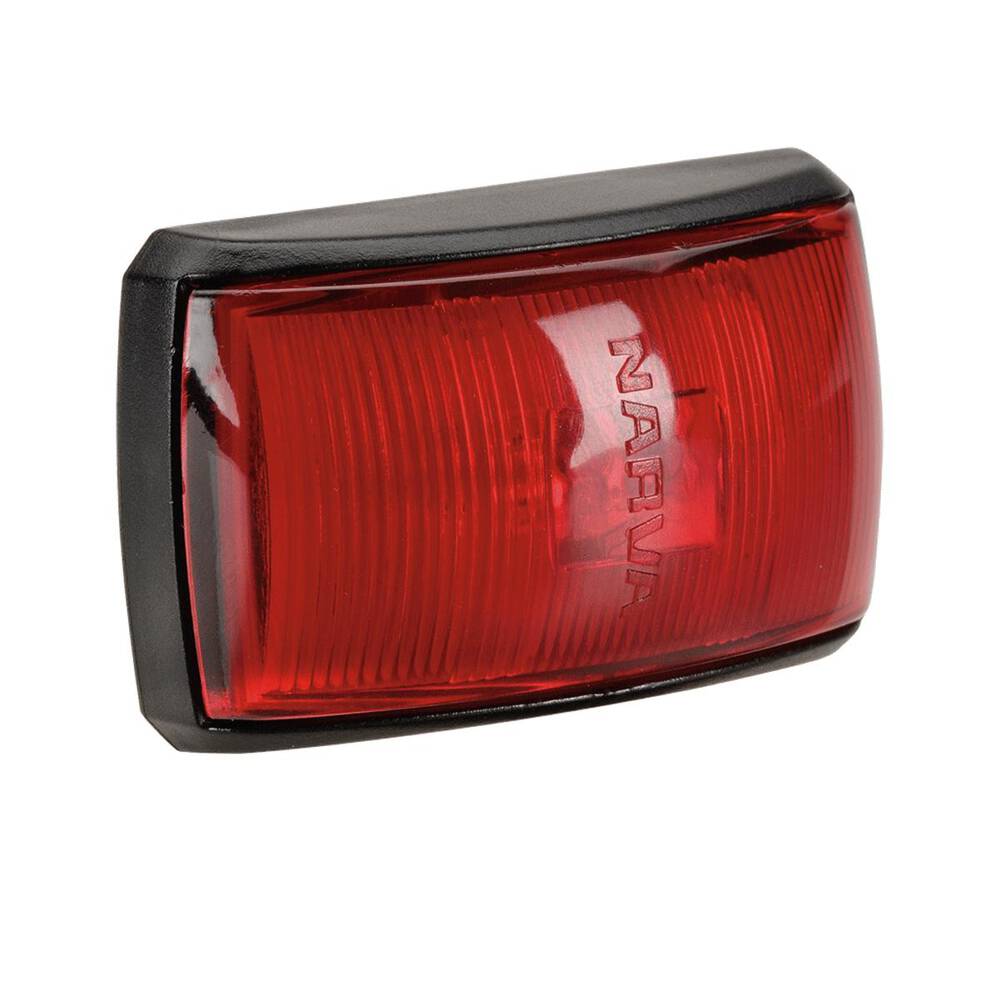 Outline Rear Marker Narva Model 14 LED Rear End Outline Marker Black Base - Red ...