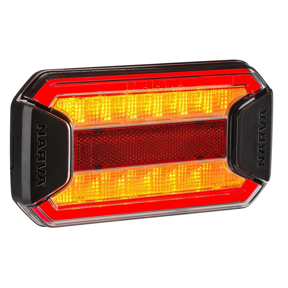 Narva 9-33 Volt LED Tail and Indicator Lamp with In-Built Reflector, Clear Lens and 0.5m of Hard-Wired Cable, , scaau_hi-res