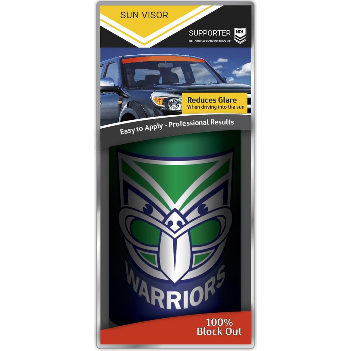 WARRIORS ITAG SUN VISOR RADIANT DESIGN, , scaau_hi-res