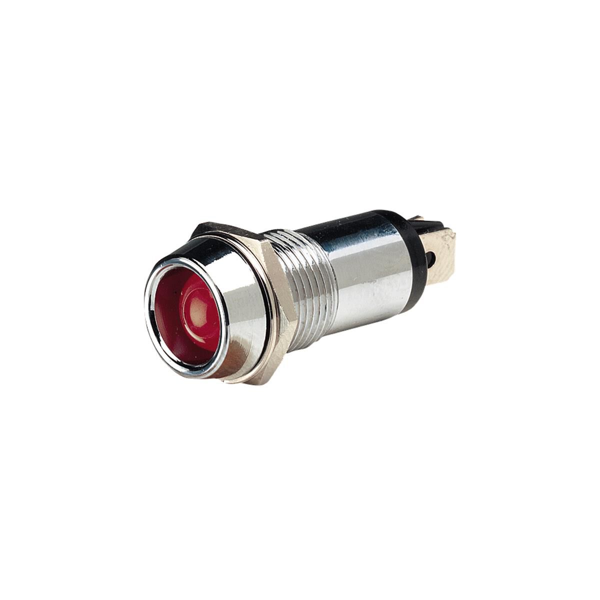 PILOT LMP 24V CHRM LED RED BL, , scaau_hi-res