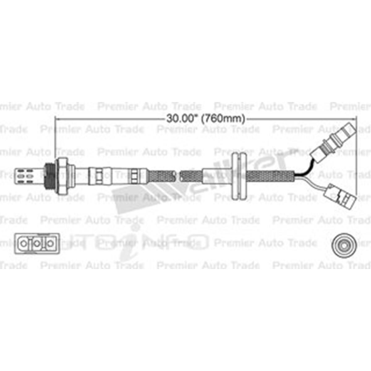 PAT Oxygen/Lambda Sensor Pre-Catalytic Converter/Manifold - EGO-056 ...
