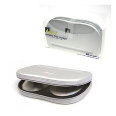 48 DVD/CD CASE METALLIC SILVER, , scaau_hi-res