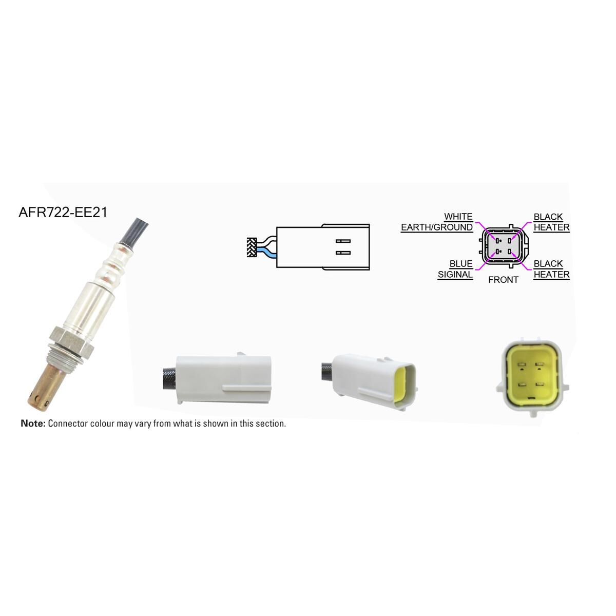 NTK AIR FUEL RATIO SENSOR - AFR722-EE21, , scaau_hi-res