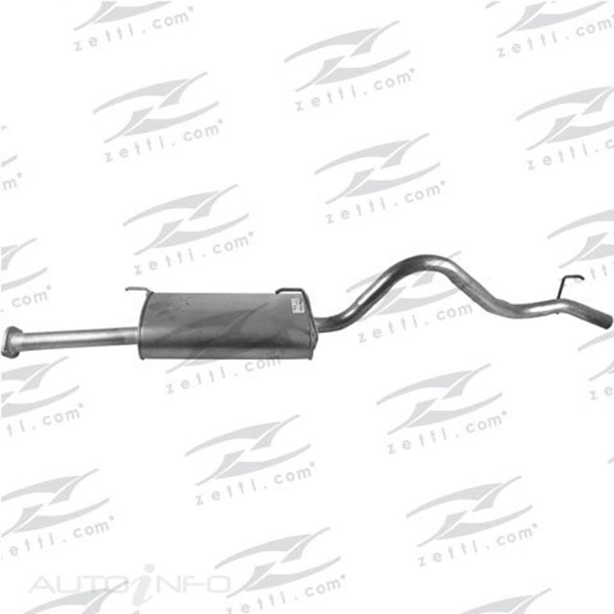HOLDEN RODEO RA DUAL CAB / CAB CHASSIS REAR MUFFLER 4CYL 2.4L 02/03 ON, , scaau_hi-res