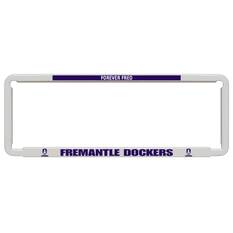 AFL NUMBER PLATE FRAME FREMANTLE, , scaau_hi-res