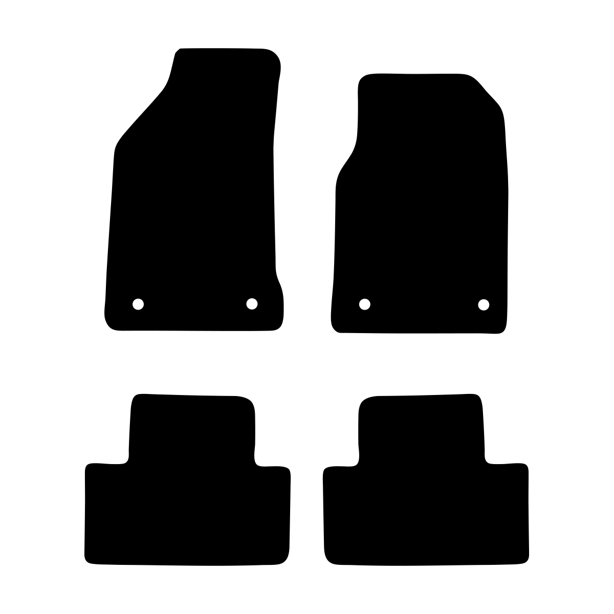 Executive Rubber Car Mats, , scaau_hi-res