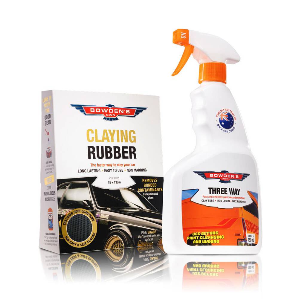 Bowden's Own Claying Rubber Pack BOFCRP Supercheap Auto