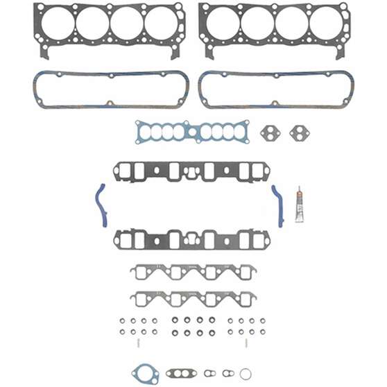 SB FORD 302W 5.0L LATE MODEL EB FALCON ON LESS LOWER GASKET, , scaau_hi-res