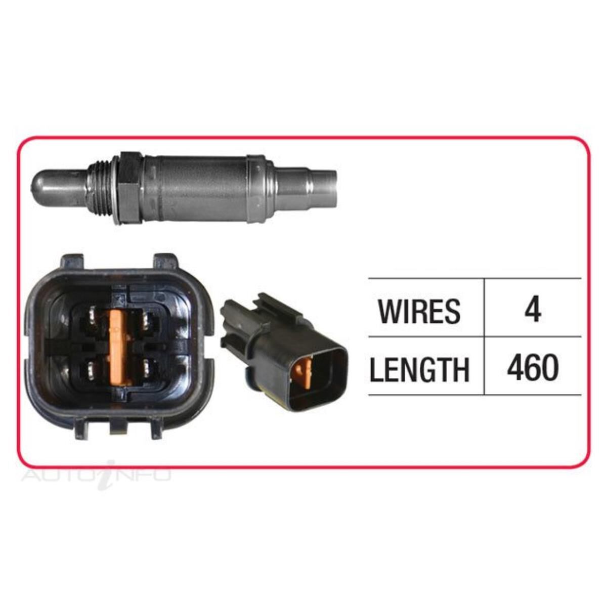 OX SENSOR - MITSUBISHI 4 WIRE, , scaau_hi-res