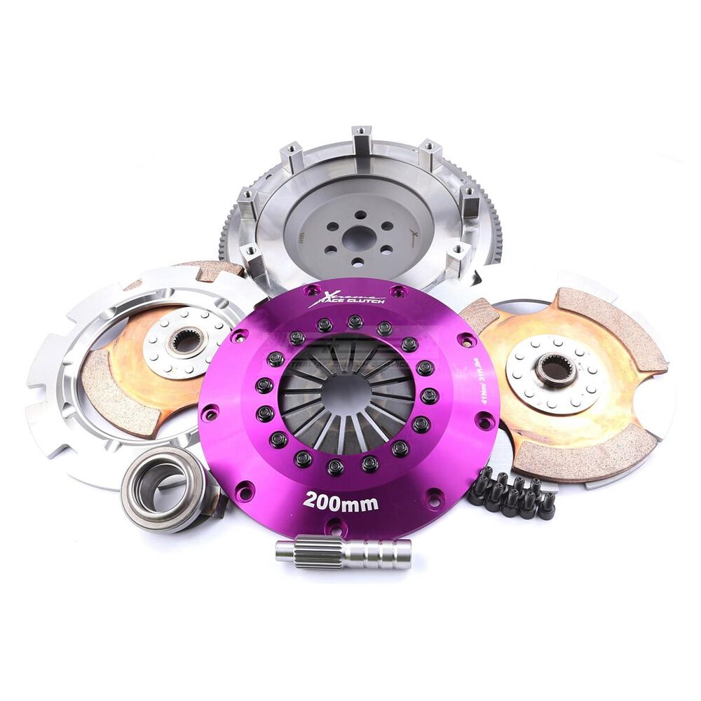 Xtreme Performance Rigid Solid Ceramic Twin Plate Clutch Kit KFD20523